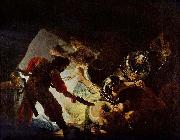 REMBRANDT Harmenszoon van Rijn, The Blinding of Samson,